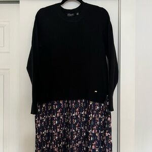 Ted Baker Black Knit Sweater dress